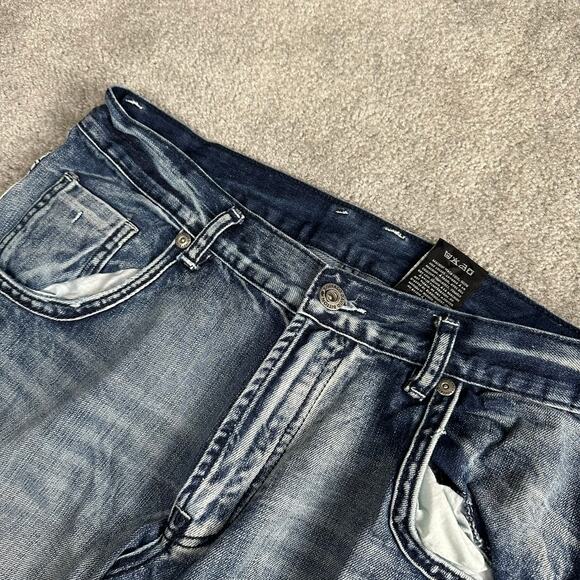 Buffalo David Bitton Straight Leg Stone Wash Jeans Men's 36x32 - Picture 5 of 7